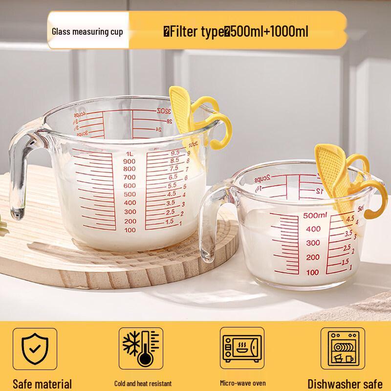 

ZISIZ Glass Measuring Cup