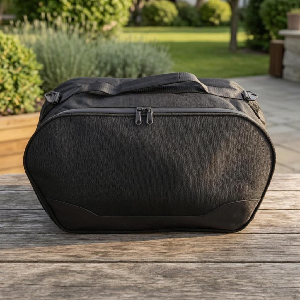 Motorcycle Side Saddlebag Insert Structured Tourer Model GL1800 Liner Zippered Single