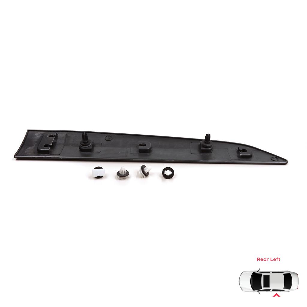BSP1218-1 Rear Left Side Sliding Door Moulding Strip Panel for Ford Transit Tourneo Courier MK1 B460 2014-2023 1854160