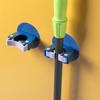 Keep Neat Easy Installation Convenient Great Load Bearing Hole-free Wall Mop Clip Mop Wall Holder