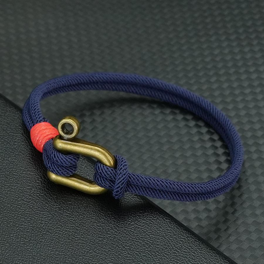 Vintage Men Bracelet With A Grade 3mm Thin String Braclet 7 Colors Available Cool Riding Hand Accessories Boyfriend Braslet