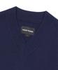 Yeseyesee One Pocket Knitted V-Neck Vest Navy