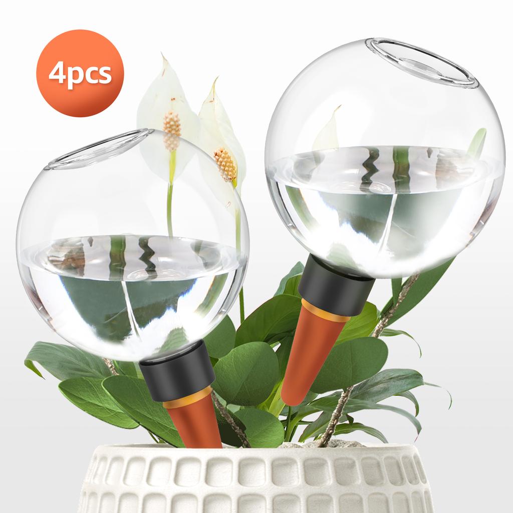 2/4Pcs 500ml Automatic Watering Globes Self Watering Planter Supplies for Garden Flower Plants Watering Balls Devices