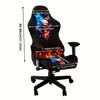 Capas para Cadeira de Escritório e Gamer com Alta Elasticidade Materiais Laváveis Capas para Cadeiras de Jogos Decoração de Home Office