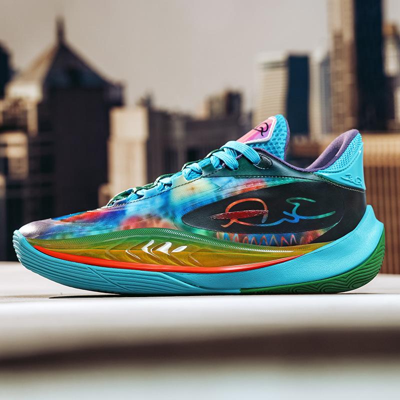 Youth Basketball Shoes Men'S Cement Floor Nemesis Shock-Absorbing And Wear-Resistant Sports Shoes Autumn Outfield Carbon Fiber Actual Combat Shoes