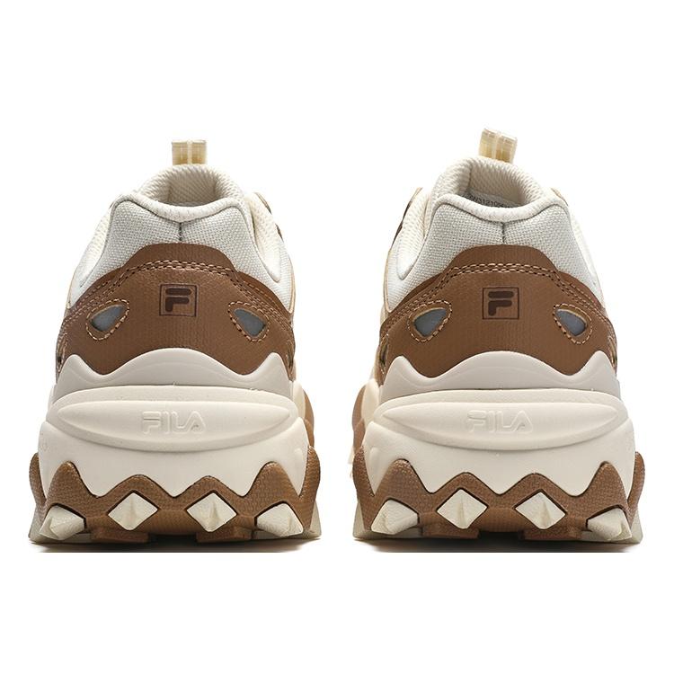 FILA Oakmont 2 Oakmont Textile, Synthetic Leather, TPU Low top Casual Shoes Women's White Brown F12W312109FWM