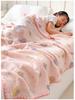 Premium Antibacterial Cotton Gauze Quilt: Double Layer, Summer Nap or Sofa Blanket