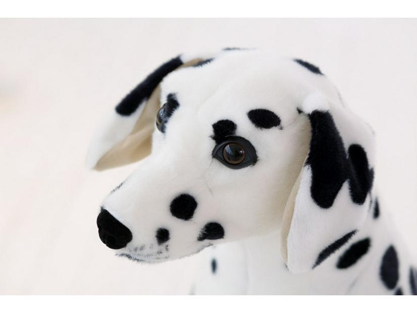 3D Spotted Dog Plush Pillow Toy - Creative Cushion Doll Birthday Gift for Girls