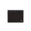 Daks Black Brown Color Combo Logo Business Card Wallet Dbho75701bk
