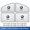 4Pcs Car Window Sun Shade Cover Visor UV Protection Shield For BMW 1 3 5 7 Series X1 X3 X5 G30 G20 G11 F10 F34 E46 E87 Accessory jbzh05