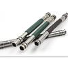 2 Pcs Useful Stainless Steel Dual Head Pencil Extender Holder Double-Headed Pencil Stationery Accessories for Stationery Desk Supplies,for School