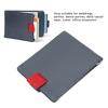 Pull Wallet Light Gray Slim Fashion Leather Pull Out Wallet Dollar Clip Card Package