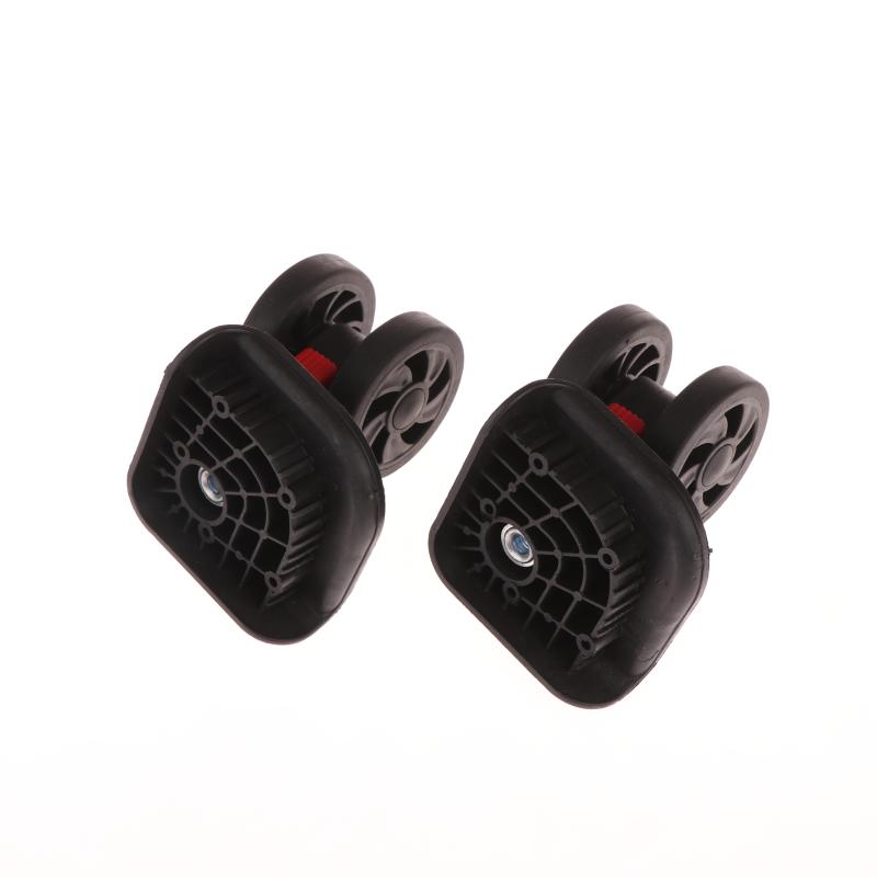 1/2 Pary Kółka do Walizki Bagażowej Zestaw Naprawczy do Walizki Odporne na Zużycie Obrotowe o 360 Stopni Wymienne Odpinane