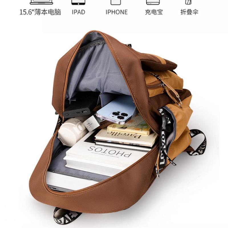 Capybara School Backpack Children School Bags Set Casual 3pcs Daypack Teens Girls Shoulder Bag Book Bag Schoolbag Kids Backpack