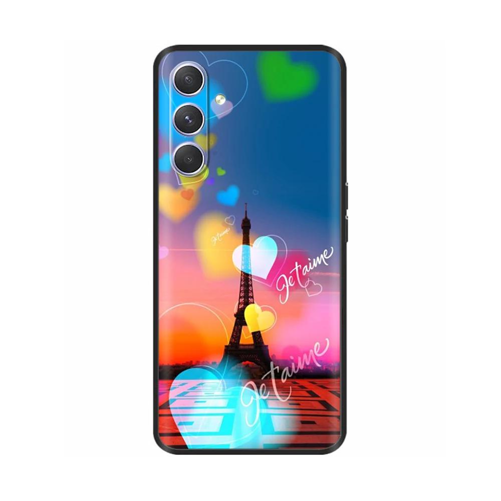 Painted Cover For Samsung Galaxy M54 Case Shockproof Shell Soft Silicone Phone Case For Samsung Galaxy M54 5G GalaxyM54 Cases