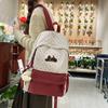 Schoolbag Cute Girl Schoolbag Junior High School Student High School Girl Large Capacity Backpack College Style Casual Versatile Trend Backpack