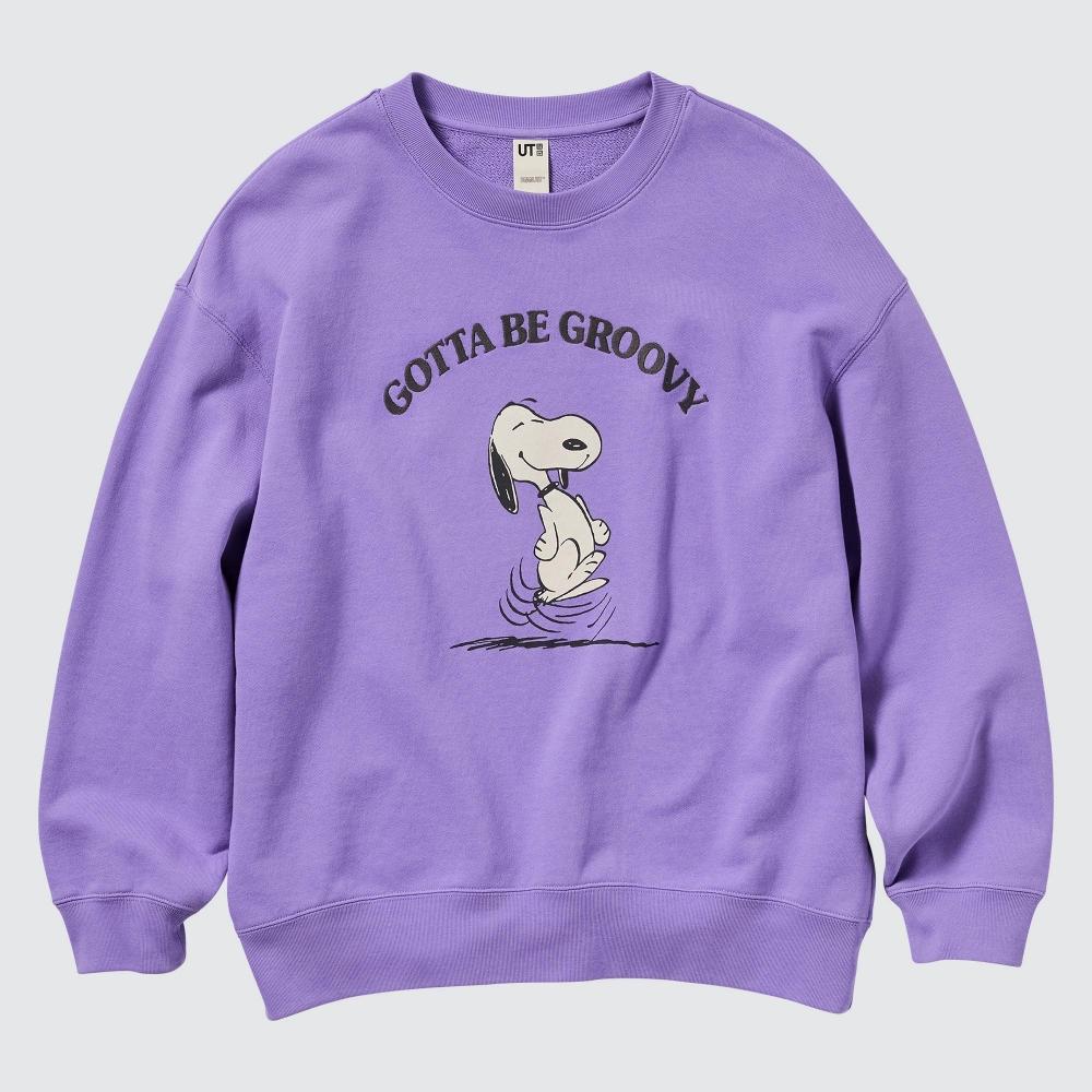 

UNIQLO JAPAN Толстовка с длинными рукавами Peanuts Dance Time и Snoopy