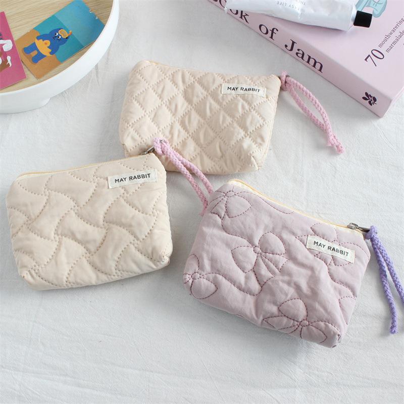 Nowy Pikowany Portfel z Kieszenią Przenośny Mini Portmonetka dla Dzieci Urocza Portmonetka Kolor Cukierka Zamek Błyskawiczny Portmonetka na Monety Ręczny Organizer na Klucze Pomadkę