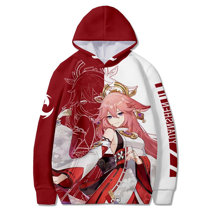 

Genshin Impact 3D Print Hoodies Men Women Game Streetwear Fashion Pullover Harajuku Cosplay Cool Hoodie Unisex Clothing M