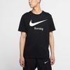 Nike Dri-FIT Logo Print Quick-Dry Sports Short-Sleeve T-Shirt Men Tops Black DB5590-010
