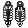 Universal Motorcycle Bike Front Fork Cover, Aluminum Front Fork Dust Cover Protector Shock Gaiters Pad