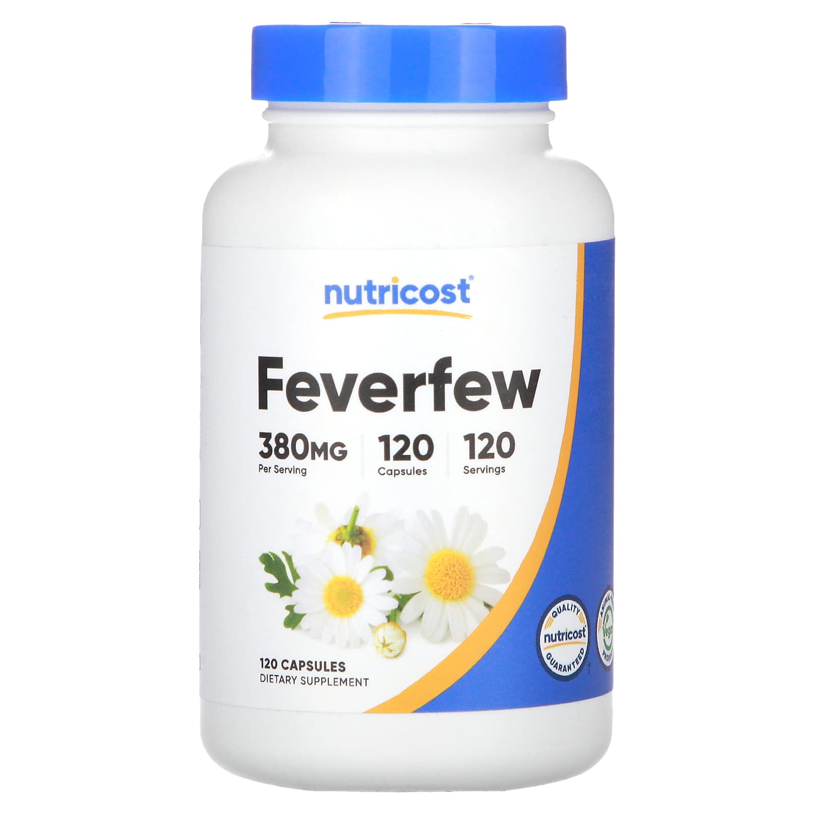 

Feverfew, 380Mg, 120 Capsules