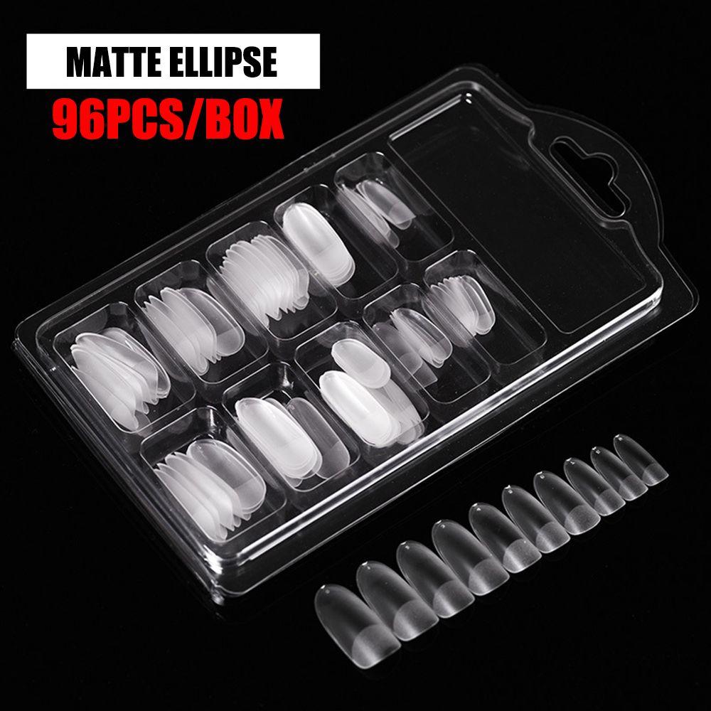 DIY Beauty Tools UV Gel Full Cover Ballerina/Stiletto False Nail Tips Coffin Fake Nails Manicure