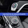 Autoaufkleber Für Alfa Romeo 1/2/5/10 Stück Auto Styling Embleme Aufkleber Innendekoration Aufkleber Für Alfa Romeo Giulia Stelvio Giu