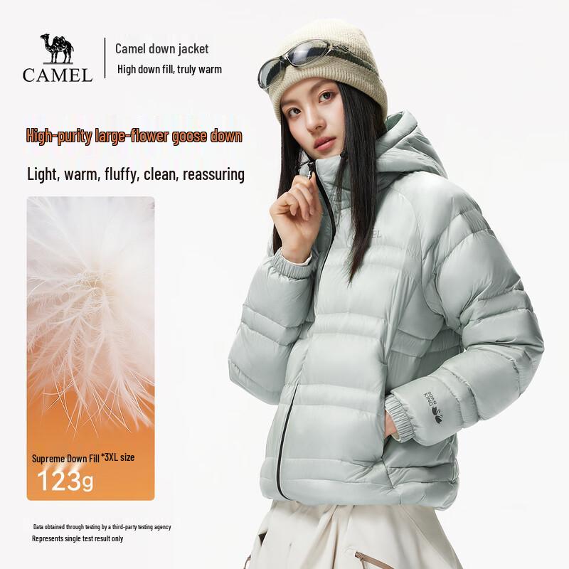 Camel Aurora Max Unisex Lightweight Goose Down Jacket