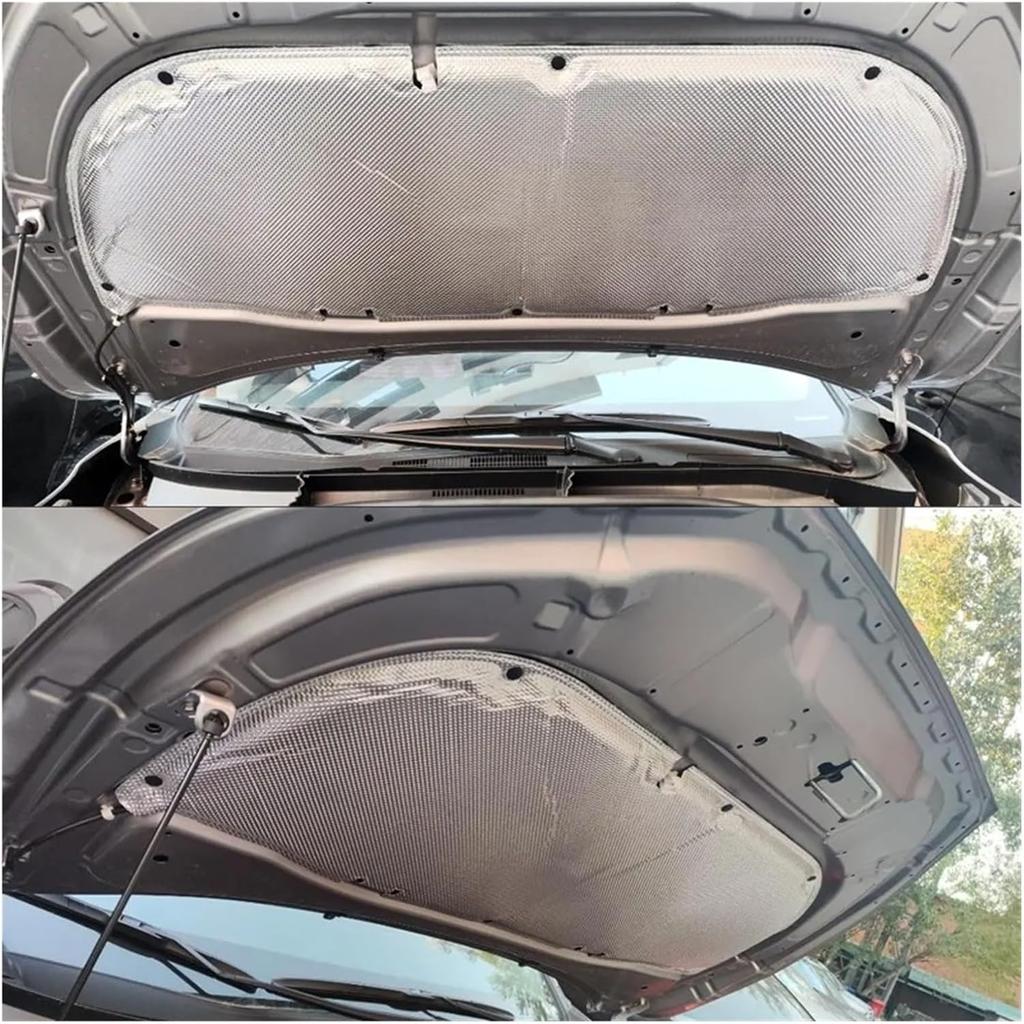 Compatible for Toyota Corolla Cross 2023 Accessories 2022 2024 Car Engine Hood Sound Front Heat Insulation Cotton Fireproof Mat Accessories(G)