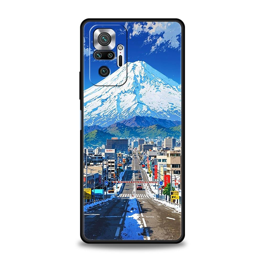 Landscape Japan Series Scenery Phone Case For Xiaomi Redmi Note 14 13 12 Pro Plus 5G 9S 9 10 11 4G 14C 13C 12C 10C 9C 9A Cover
