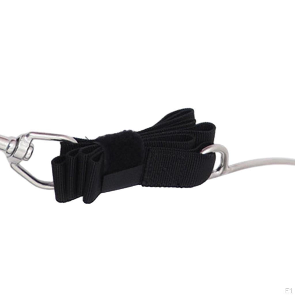 Diving Hook, Stainless Steel Hook with 39" Line And Snap Clip for Underwater Activities