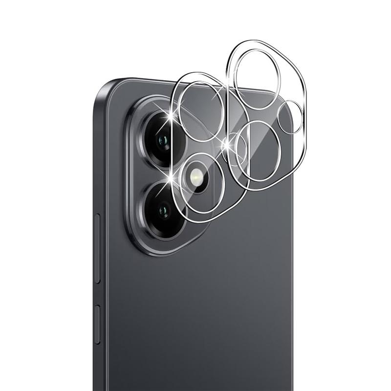 

2 шт. Захисне скло для камери для Honor 400/ 400 Lite/ 400 Pro Твердість 9H HD Прозоре Захист від подряпин Загартоване скло Плівка для об єктива камери Honor 400 білий