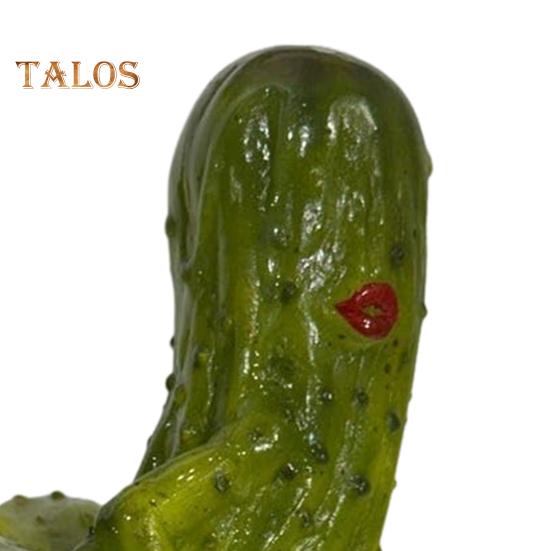 Kimchi Figurine Ornament Compact Design Lightweight Universal Handmade Resin Funny Penis Pickle Desk Decor
