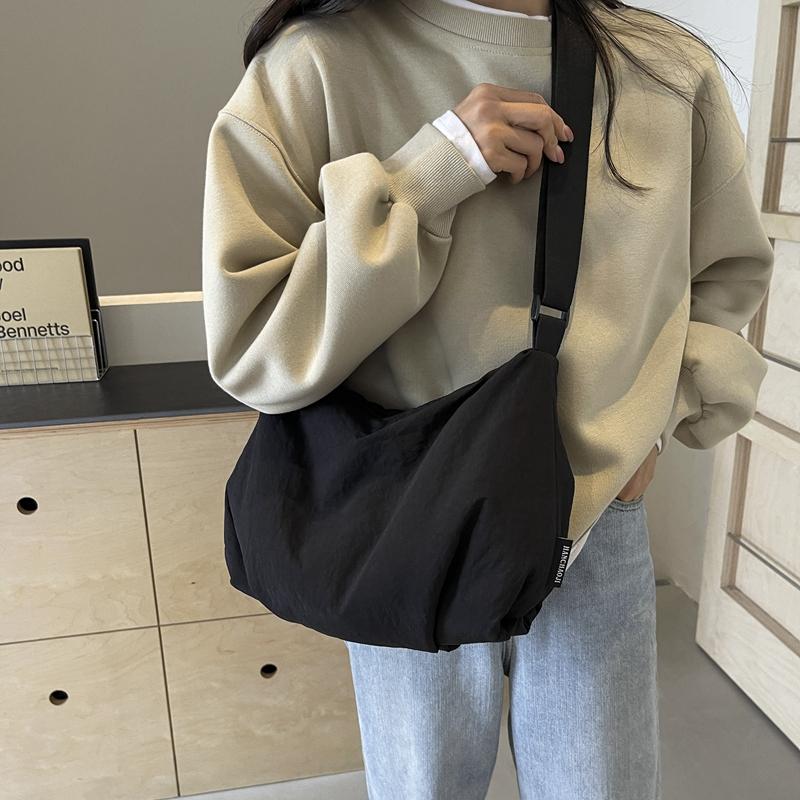 Τσάντα Ώμου Μονόχρωμη Μεγάλης Χωρητικότητας Τσάντα Χιαστί Γυναικεία Τσάντα Μασχάλης