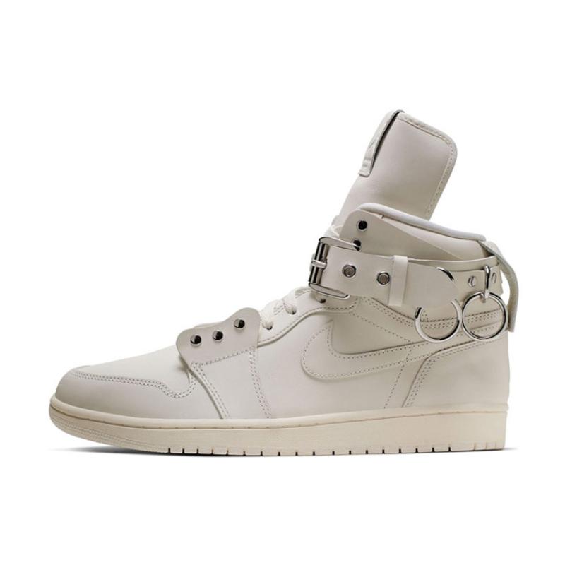 Comme Des Garçons X Jordan 1 Retro Strap High White Jordan CN5738-100