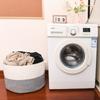 Toplife Rope Basket, Cotton Storage Basket, Laundry Basket with Handles, Large Capacity for Toys, Stuffed Animals, and Blankets, 55*55*35cm (Gray)
