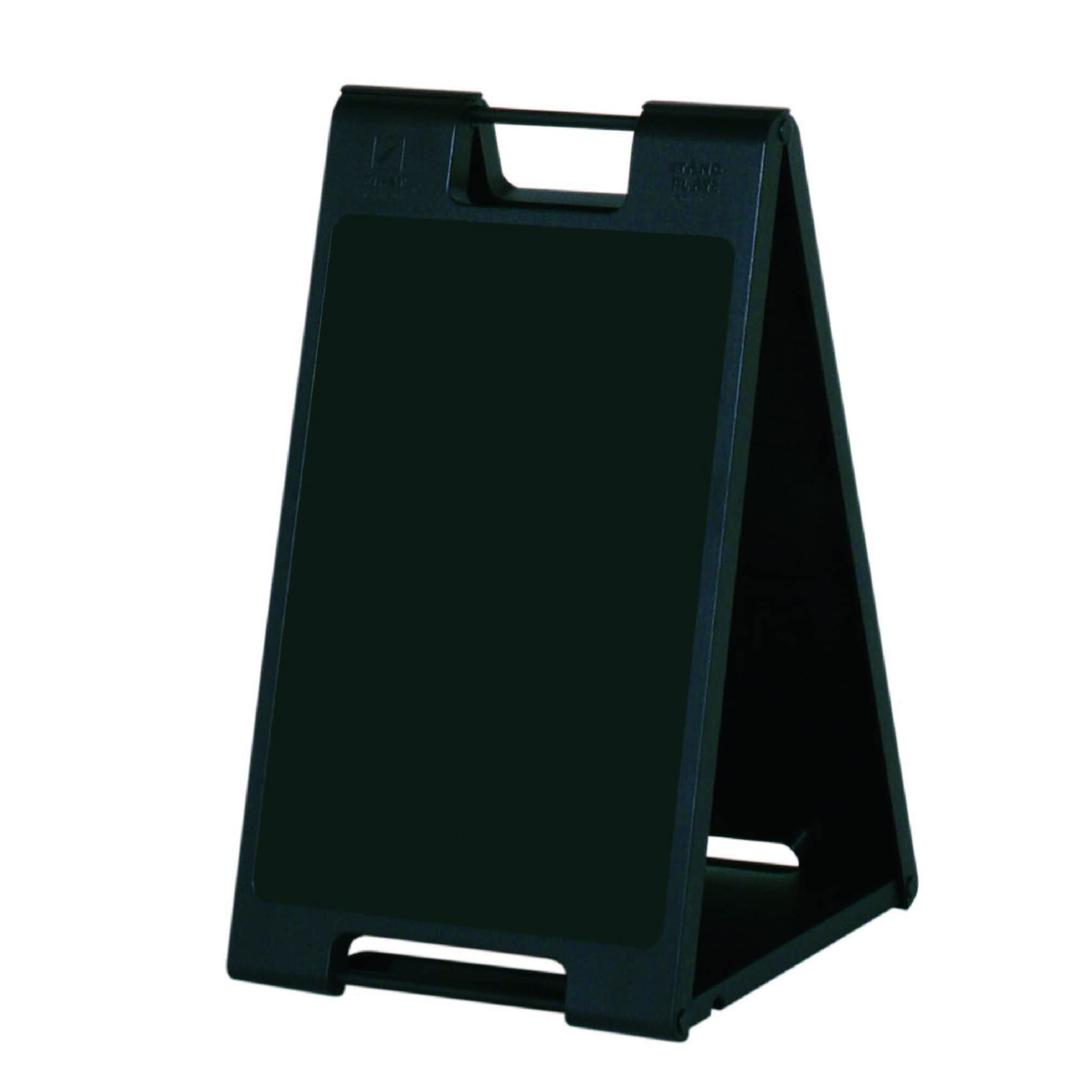 

Смола Тип A Знак Простая Подставка Пластина 600 Черный Ш33 x В57 x Г38см Складная Цветная Подставка Знак [Подходит Для Уличного Использования] Двусторонняя SP-607