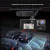Wireless WiFi Dash Cam: HD Car Recorder with Mobile Phone Sync and Three-Way Video Capture