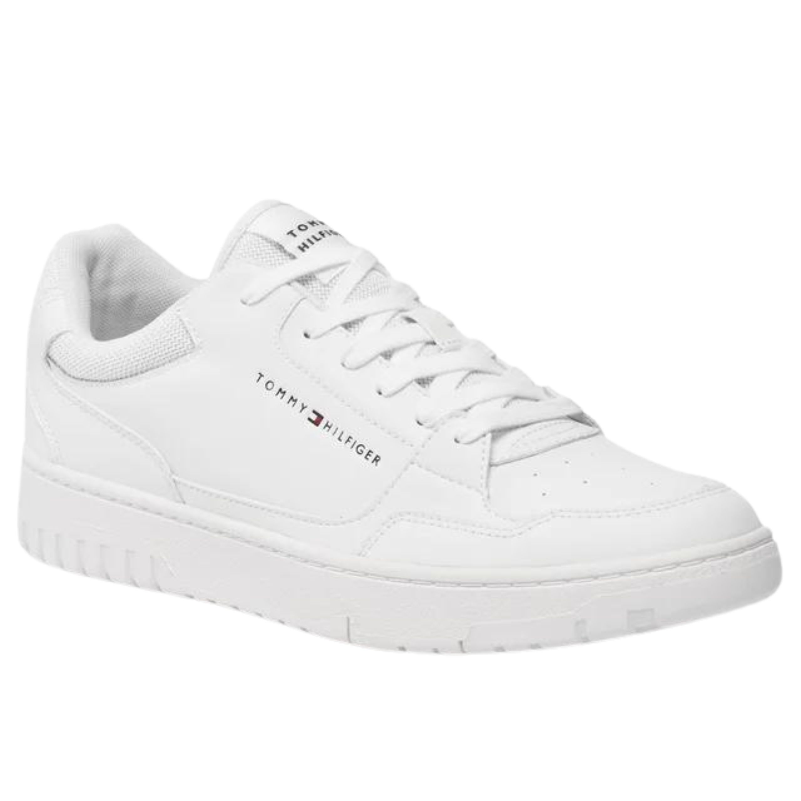 

Мужские кроссовки Tommy Hilfiger Basket Core Leather Ess, белый. 44