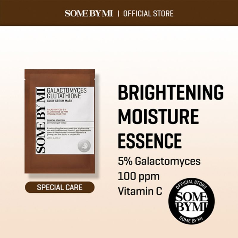 [SOME BY MI] Galactomyces Glutathione Glow Serum Mask (1ea)