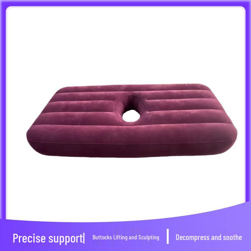 Colchón Inflable Portátil para Aumento de Glúteos y Recuperación Postoperatoria, Plegable, Ideal para Mujeres Embarazadas y Dormir Boca Abajo.