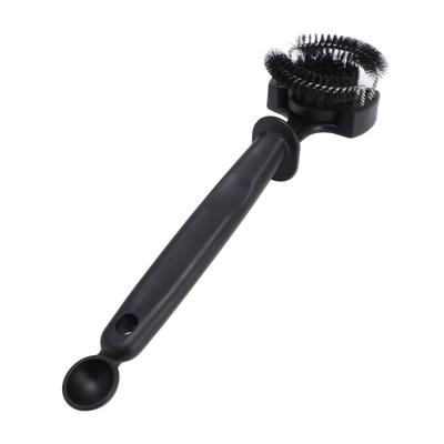 Coffee Machine Grouphead Cleaning Brush 360 Degree Detachable Nylon Coffee Maker Group Round Brush