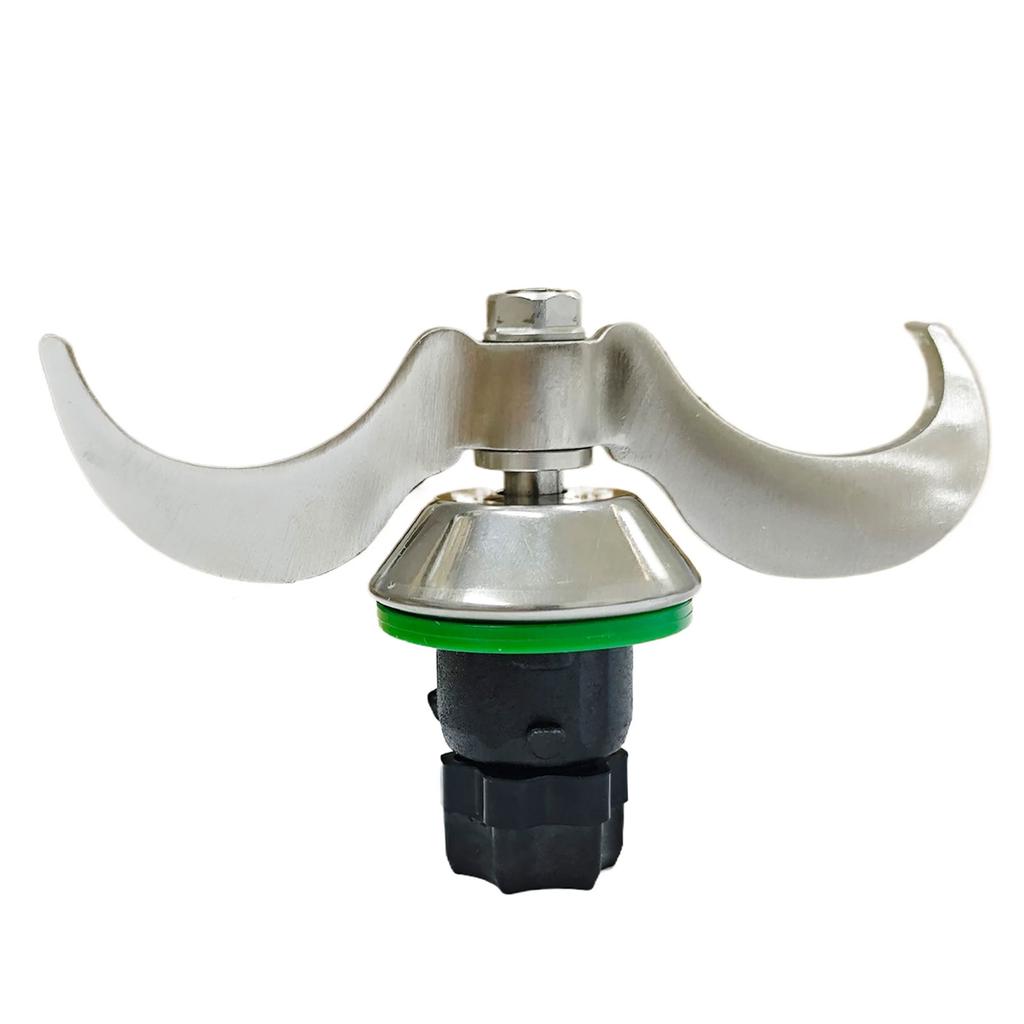 Cabeça de Massa de Aço Inoxidável Cabeça Misturadora de Massa Cortador de Massa Cabeça Misturadora Multifuncional para Mistura e Sovadura Sem Esforço