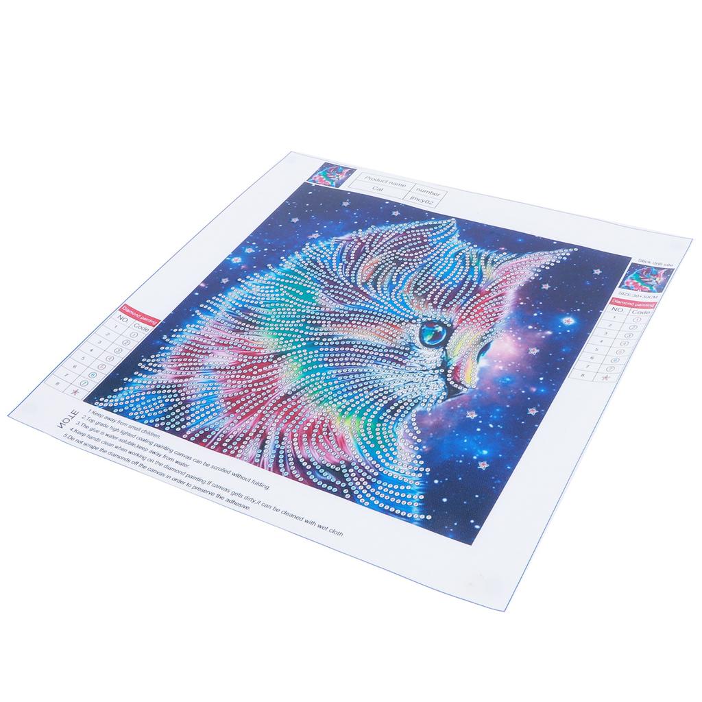 DIY 5D sady pro diamantové malování pro kočky Domácí nástěnná dekorace Diamantové malování obrazů