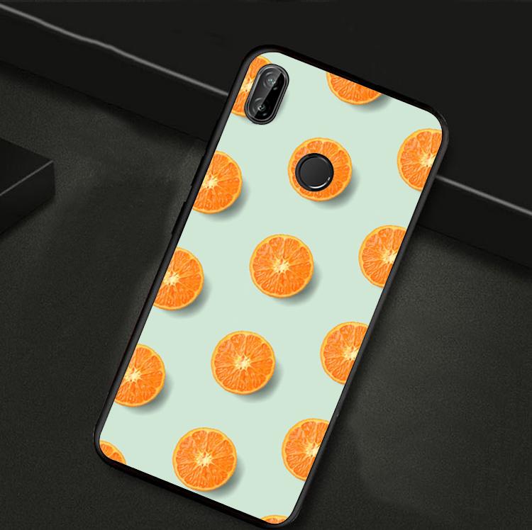 Summer Fruit Orange For Huawei Nova 11i 12i 12s 8i 9 10 SE Y60 Y61 Y70 Y90 Y72 Y73 Y91 P60 Pro P40 P30 Lite Case