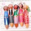 Bolígrafo Retráctil con Tinta Azul Figura de Dibujos Animados Linda Herramienta de Escritura Creativa para Estudiantes Oficina Escritura Suave Agarre Antideslizante Divertido