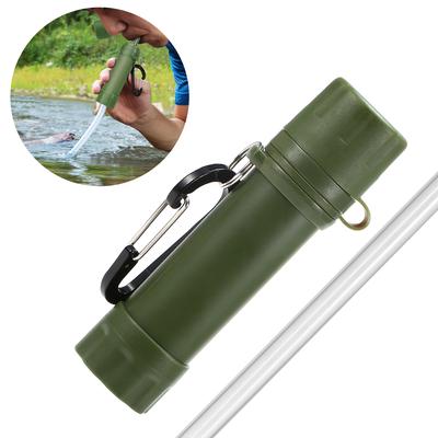 Depuratore d'acqua per sistema di filtraggio dell'acqua con paglia per filtro dell'acqua esterno per preparazione alle emergenze