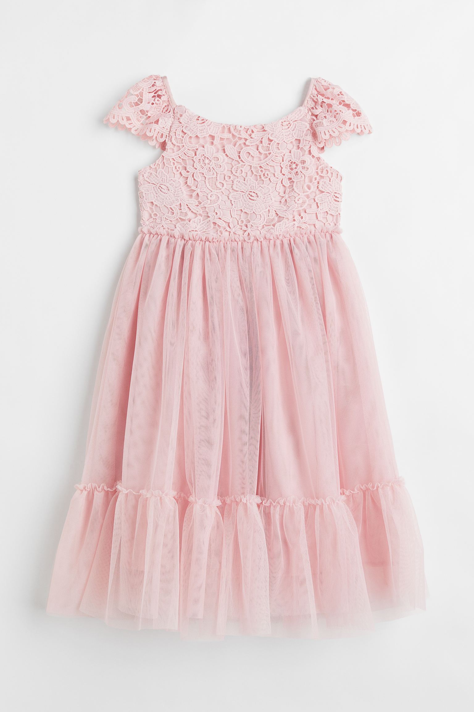 

Lace and tulle dress