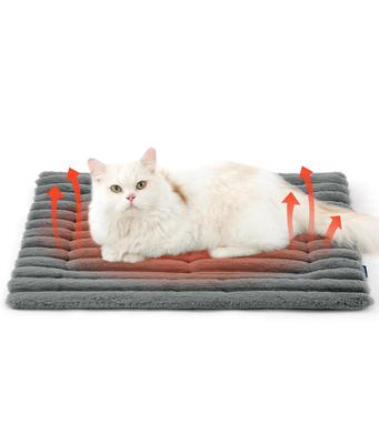 Self Warming Cat Mat for Small Cat, Self Heating Dog Crate Pad Thermal Extra Warm Puppy Mat Indoor & Outdoor Non-Slip & Washable